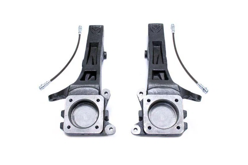 706840 – MAXTRAC Spindle, 4 Inch Lift Steel With 2 Knuckles And Brake Line Extensions